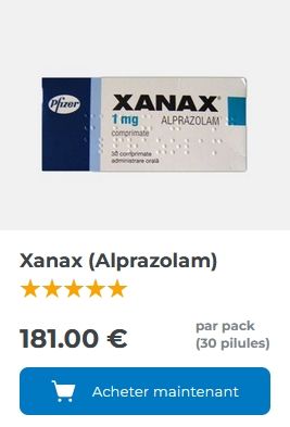 Xanax Générique 0,25 mg : Anxiolytique Efficace